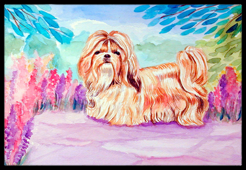 Shih Tzu Indoor/Outdoor Mat - Multicolor - 24 x 36 in.
