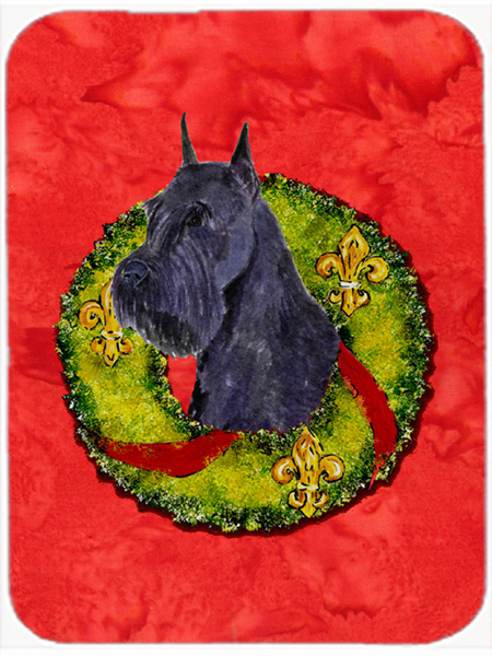 Schnauzer- Glass Cutting Board - Large