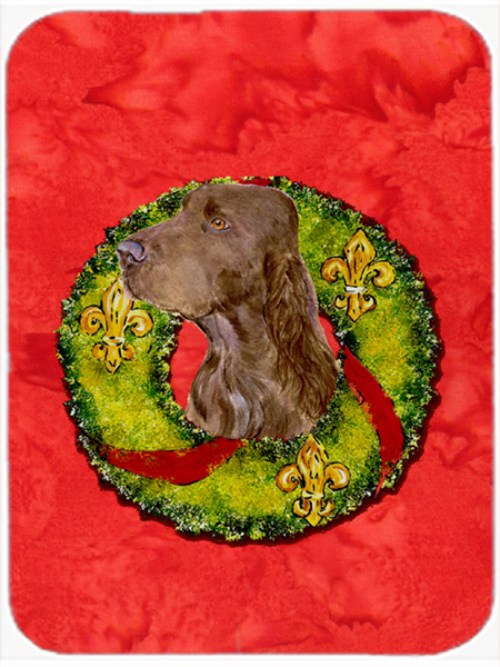 Field Spaniel- Glass Cutting Board - Large