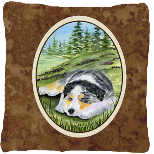 Australian Shepherd Decorative Indoor & Outdoor Fabric Pillow