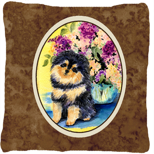 Pomeranian Decorative Indoor & Outdoor Fabric Pillow