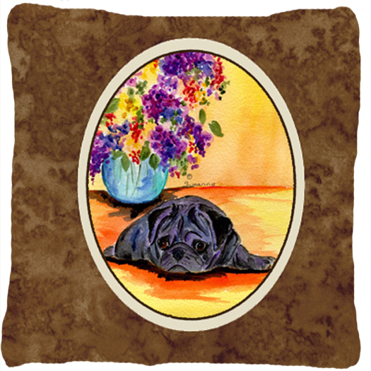 Pug Decorative Indoor & Outdoor Fabric Pillow