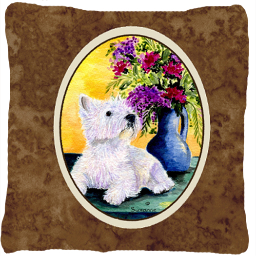 Westie Decorative Indoor & Outdoor Fabric Pillow