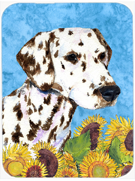 Dalmatian- Glass Cutting Board - Large