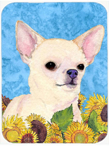 Chihuahua Glass Cutting Board - Large