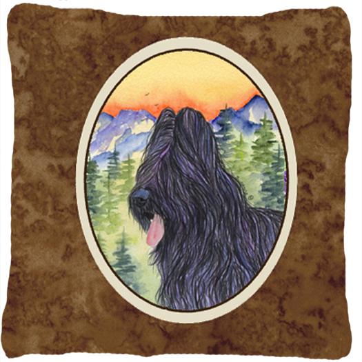 Briard Decorative Indoor & Outdoor Fabric Pillow