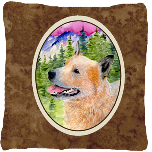 Australian Cattle Dog Decorative Indoor & Outdoor Fabric Pillow