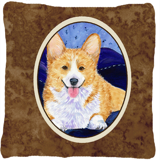 Corgi Decorative Indoor & Outdoor Fabric Pillow