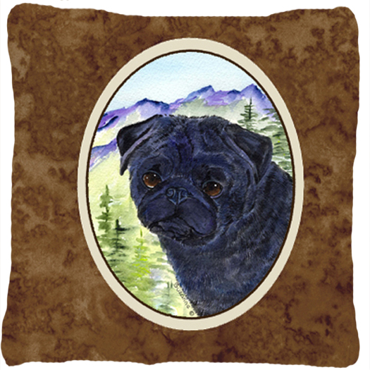 Pug Decorative Indoor & Outdoor Fabric Pillow