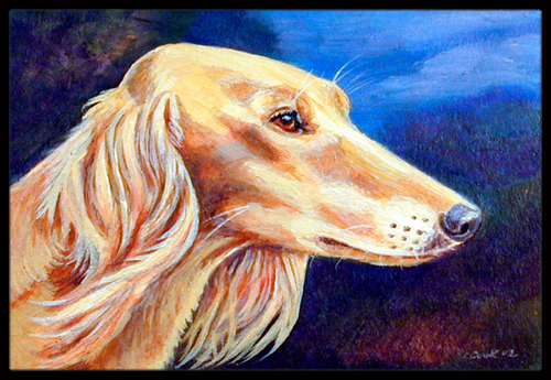 Saluki Indoor Outdoor Mat