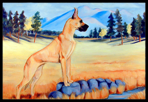 Great Dane Indoor Outdoor Mat