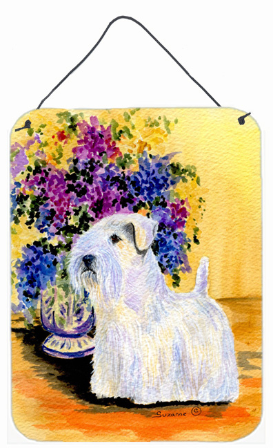 Sealyham Terrier Aluminium Metal Wall Or Door Hanging Prints