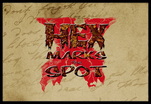 Hex marks the spot Halloween Indoor Or Outdoor Mat