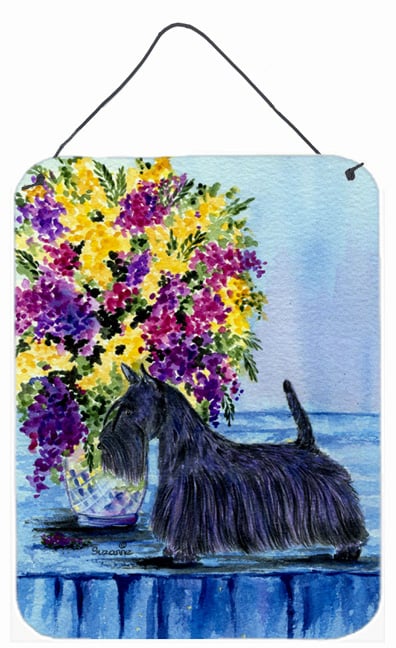 Scottish Terrier Aluminium Metal Wall Or Door Hanging Prints