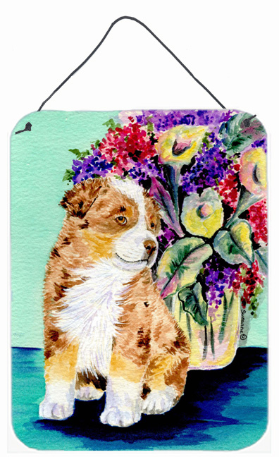 Australian Shepherd Aluminium Metal Wall Or Door Hanging Prints