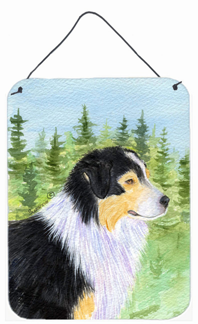 Australian Shepherd Aluminium Metal Wall Or Door Hanging Prints