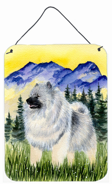 Keeshond Aluminium Metal Wall Or Door Hanging Prints