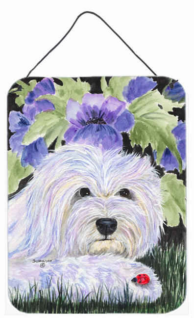 Coton de Tulear Aluminium Metal Wall Or Door Hanging Prints