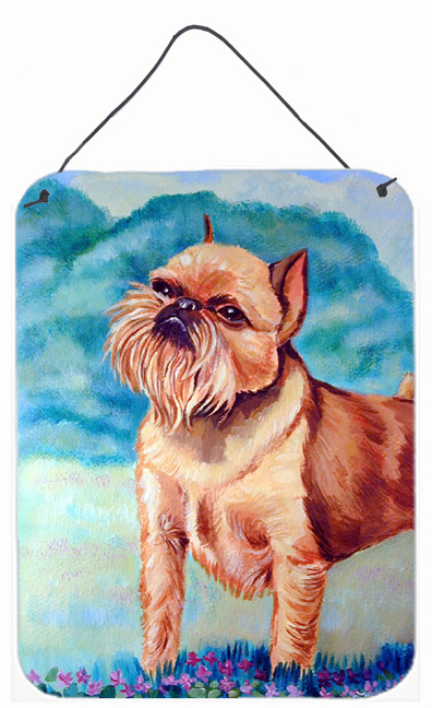 Brussels Griffon Aluminium Metal Wall Or Door Hanging Prints