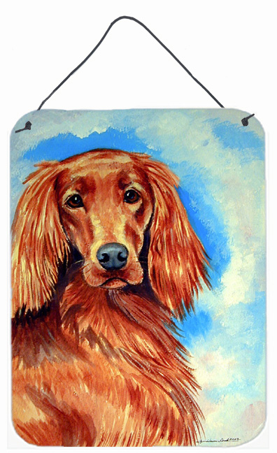 Irish Setter Aluminium Metal Wall Or Door Hanging Prints