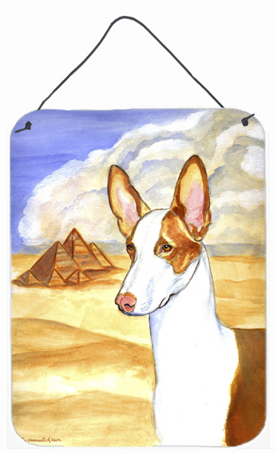 Ibizan Hound Aluminium Metal Wall Or Door Hanging Prints