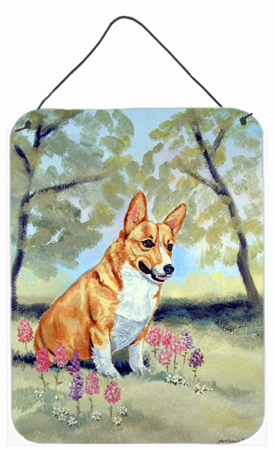 Corgi Aluminium Metal Wall Or Door Hanging Prints