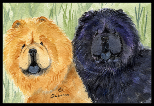 18 x 27 in. Chow Chow Indoor Outdoor Mat