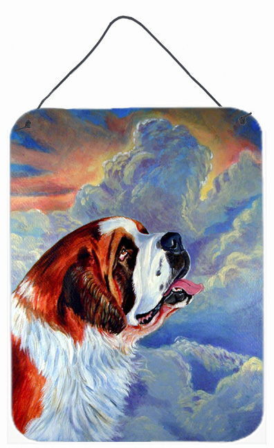 Saint Bernard Aluminium Metal Wall Or Door Hanging Prints