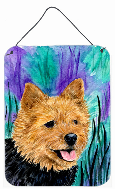 Norwich Terrier Aluminium Metal Wall Or Door Hanging Prints