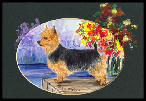 18 x 27 in. Australian Terrier Indoor Outdoor Mat
