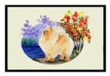 18 x 27 in. Pomeranian Indoor Outdoor Mat