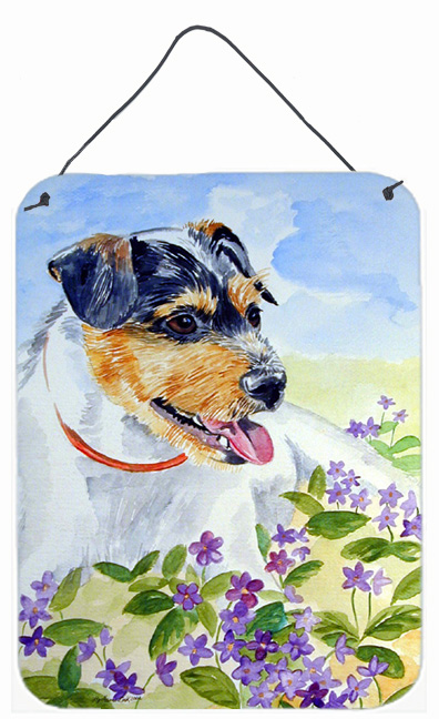Jack Russell Terrier Aluminium Metal Wall Or Door Hanging Prints