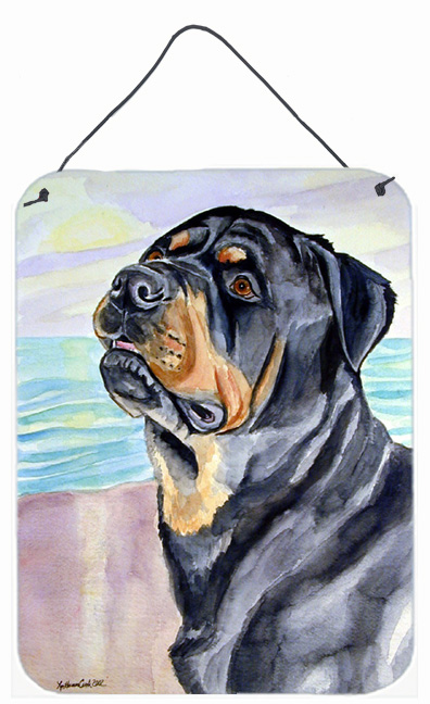 Rottweiler Aluminium Metal Wall Or Door Hanging Prints