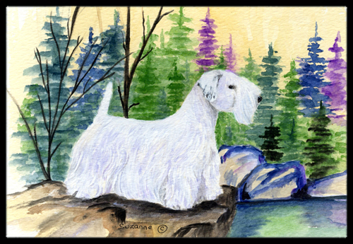 18 x 27 in. Sealyham Terrier Indoor Outdoor Mat