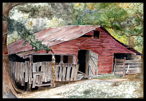 24 x 36 in. Old Barn Indoor & Outdoor Doormat