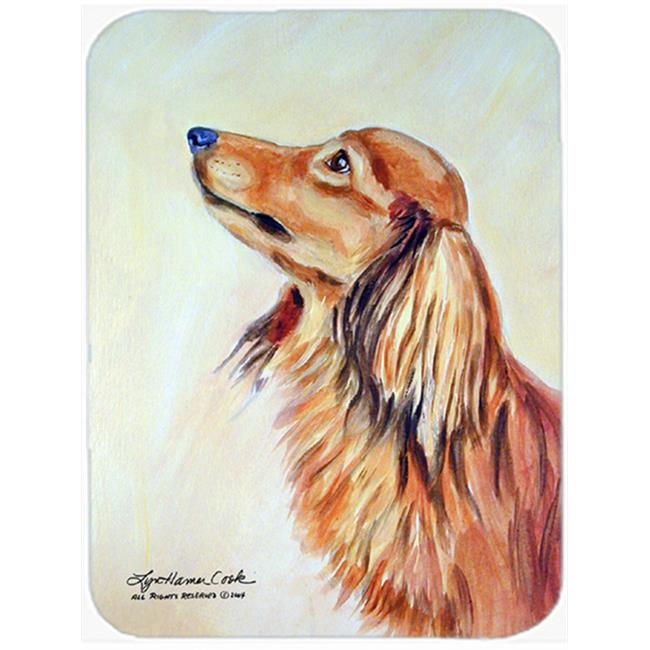 Carolines Treasures 7240LCB Dachshund Glass Cutting Board - Large- 15 x 12 in.