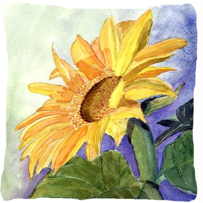 Sunflower Flower Indoor & Outdoor Fabric Decorative Pillow
