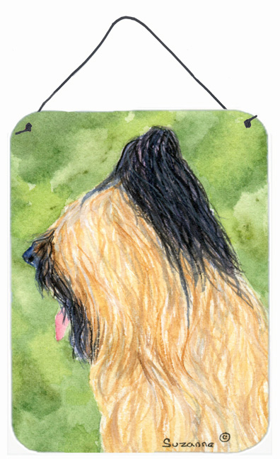 Briard Aluminium Metal Wall Or Door Hanging Prints