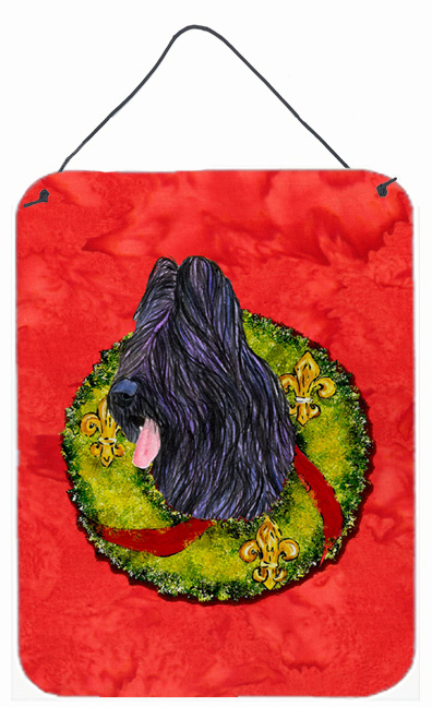 Briard Aluminium Metal Wall Or Door Hanging Prints