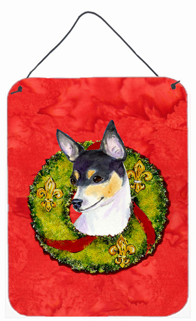 Fox Terrier Aluminium Metal Wall Or Door Hanging Prints