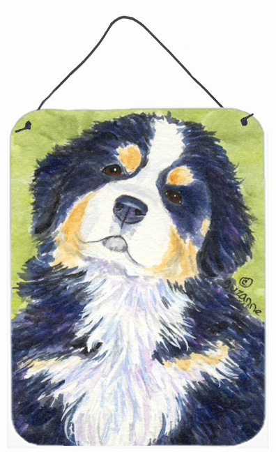 Bernese Mountain Dog Aluminium Metal Wall Or Door Hanging Prints