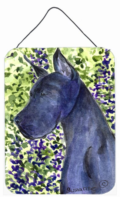 Great Dane Aluminium Metal Wall Or Door Hanging Prints