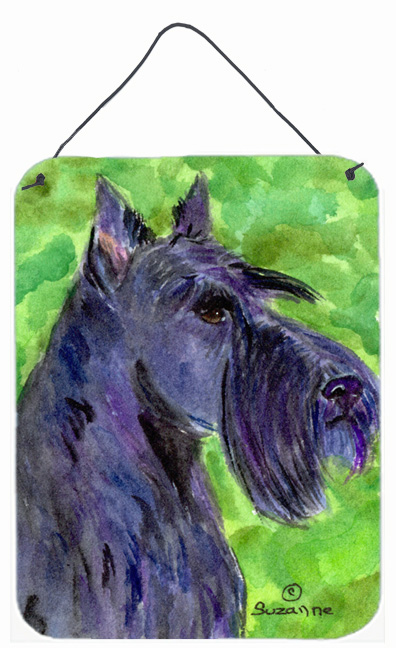 Scottish Terrier Aluminium Metal Wall Or Door Hanging Prints