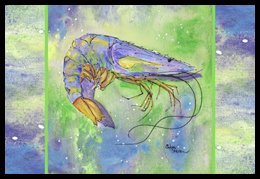 Shrimp Indoor Or Outdoor Mat - 18 x 27 in.