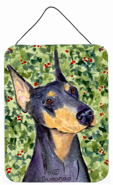 Doberman Aluminium Metal Wall Or Door Hanging Prints