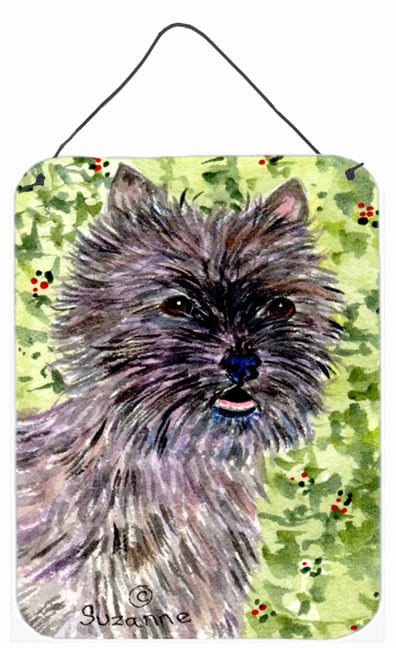 Cairn Terrier Aluminium Metal Wall Or Door Hanging Prints