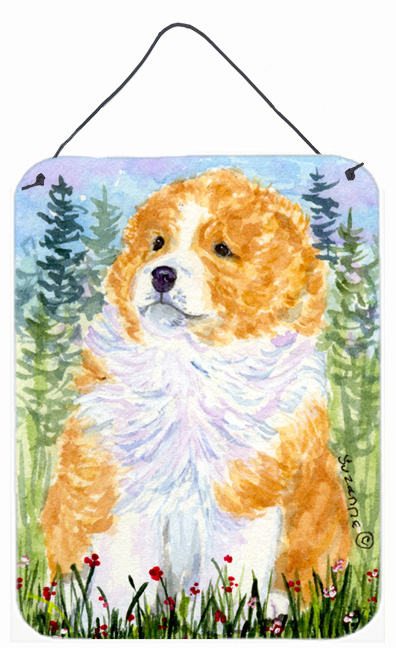 Sheltie Aluminium Metal Wall Or Door Hanging Prints