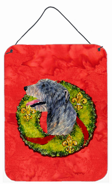 Irish Wolfhound Aluminium Metal Wall Or Door Hanging Prints