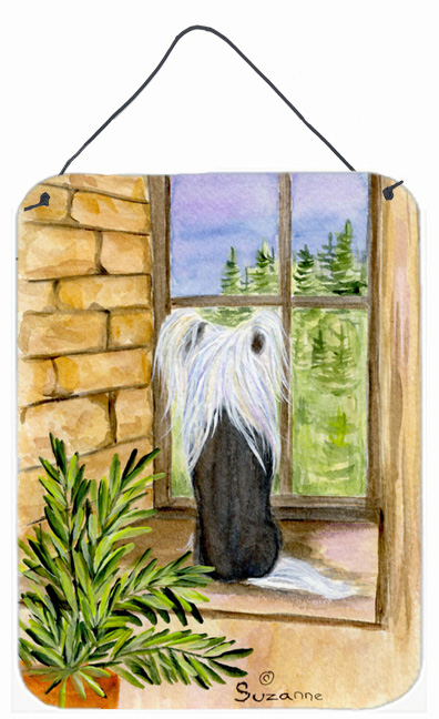 Chinese Crested Aluminium Metal Wall Or Door Hanging Prints