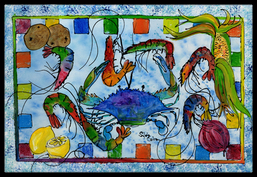 Crab Indoor Or Outdoor Mat - 18 x 27 in.